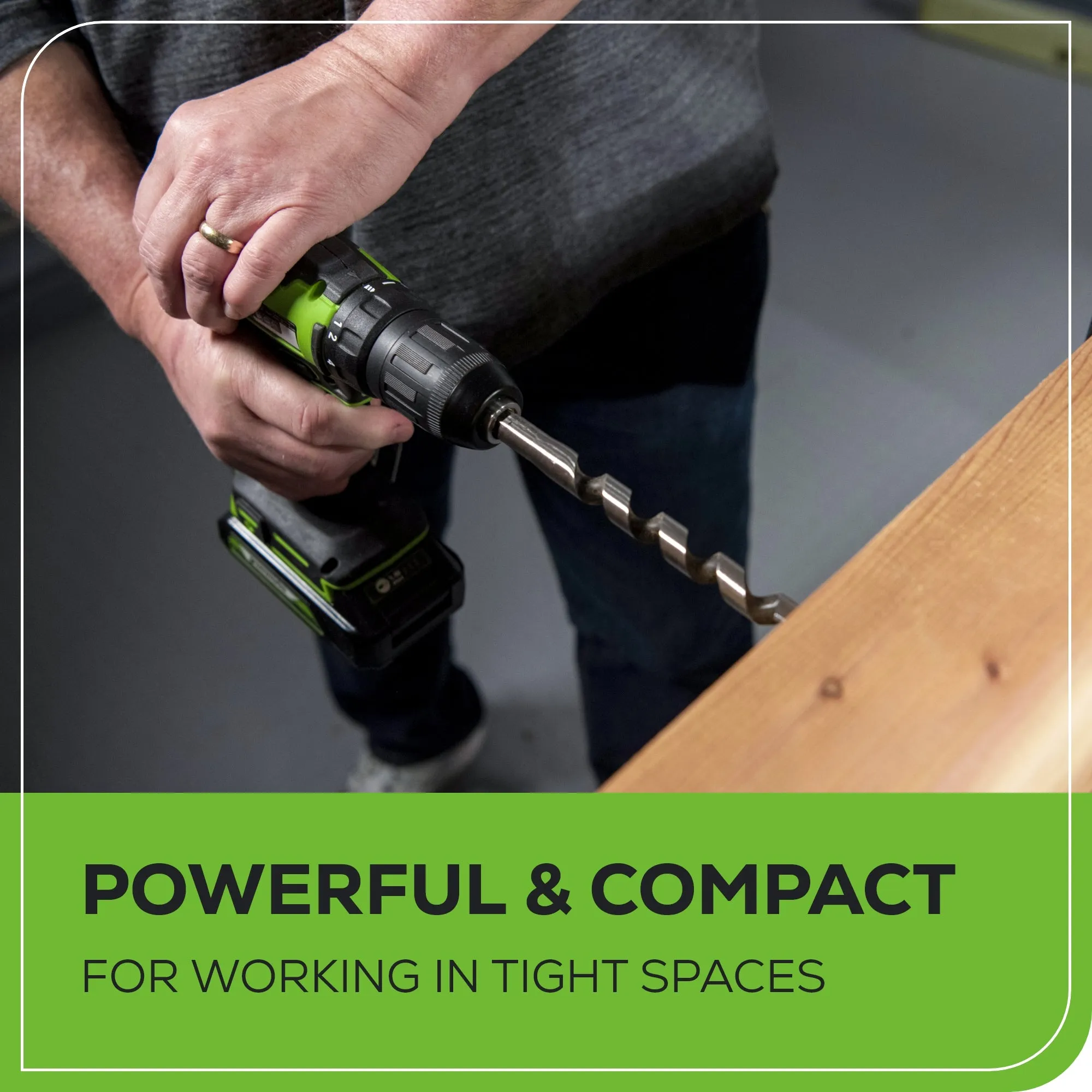 24V Brushless 1/2" Drill & 7-1/4'' Circular Saw Combo Kit w/ (2) 2.0Ah Batteries & Charger
