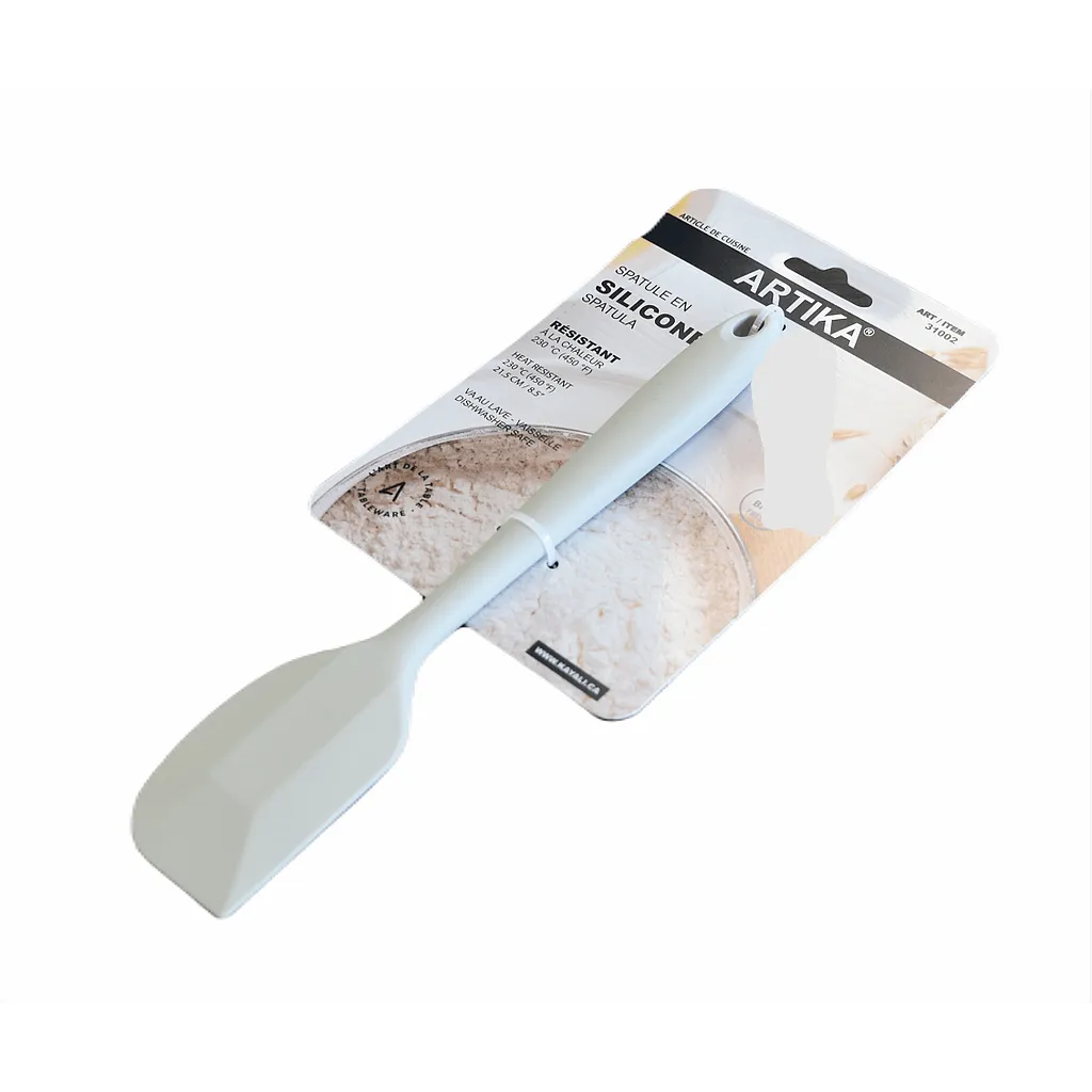 Artika White Silicone Spatula 8.5" 1pc