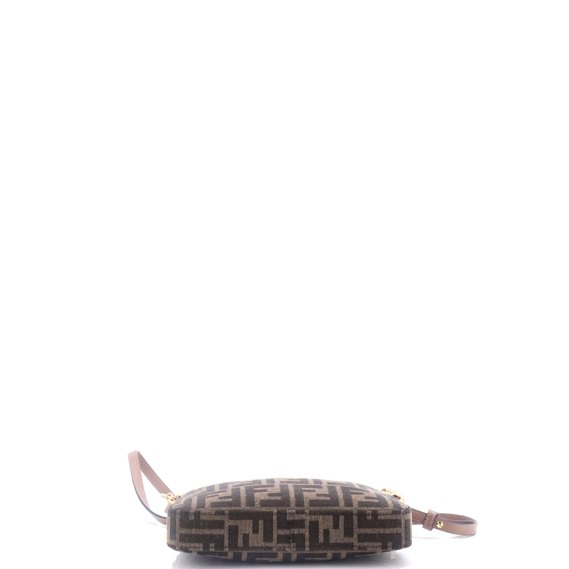 Baguette Pouch with Chain Zucca Canvas