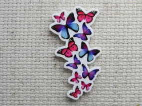 Beautiful Butterflies Needle Minder, Cover Minder, Magnet