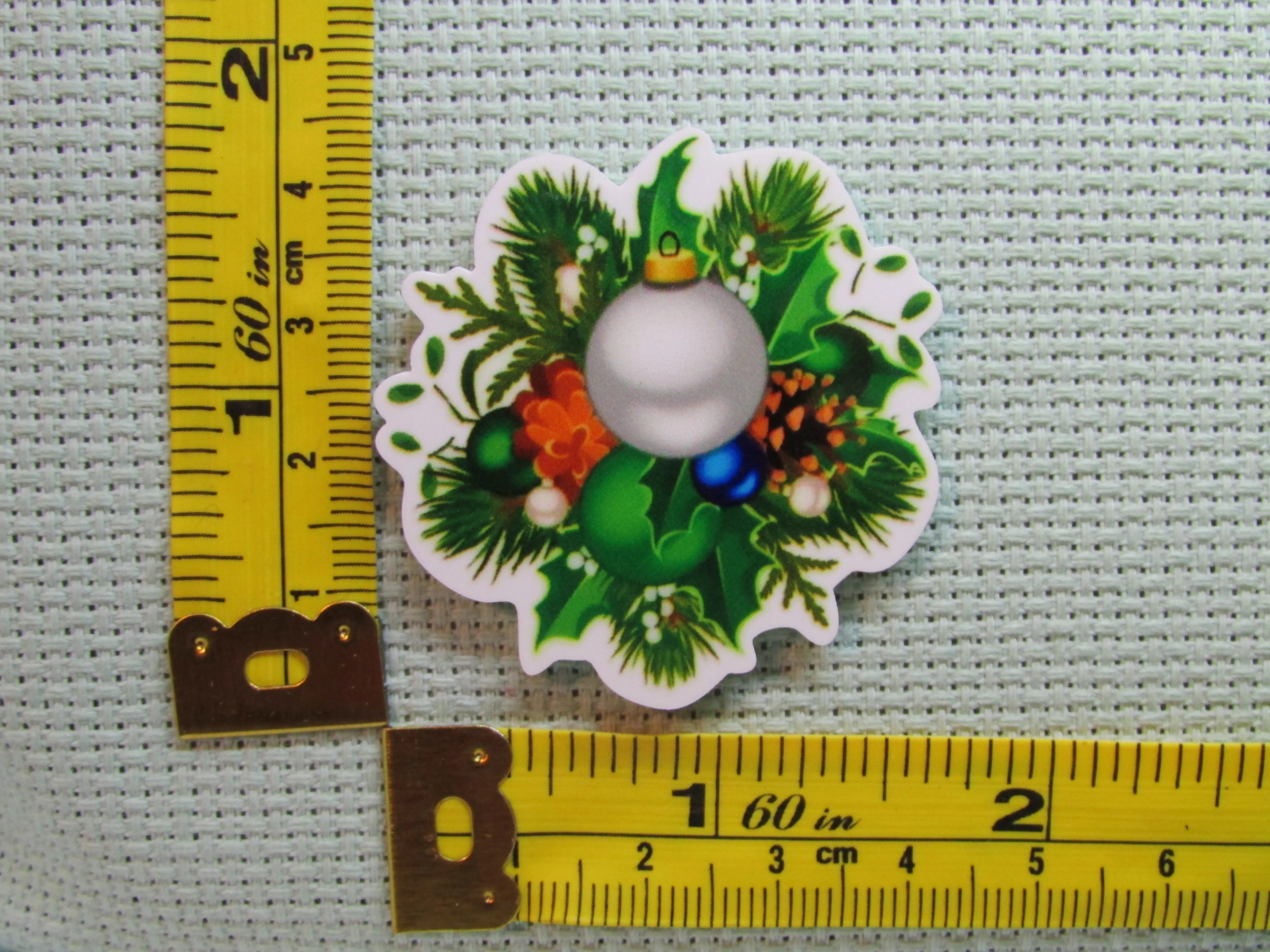 Beautiful Christmas Ornament Needle Minder, Cover Minder, Magnet