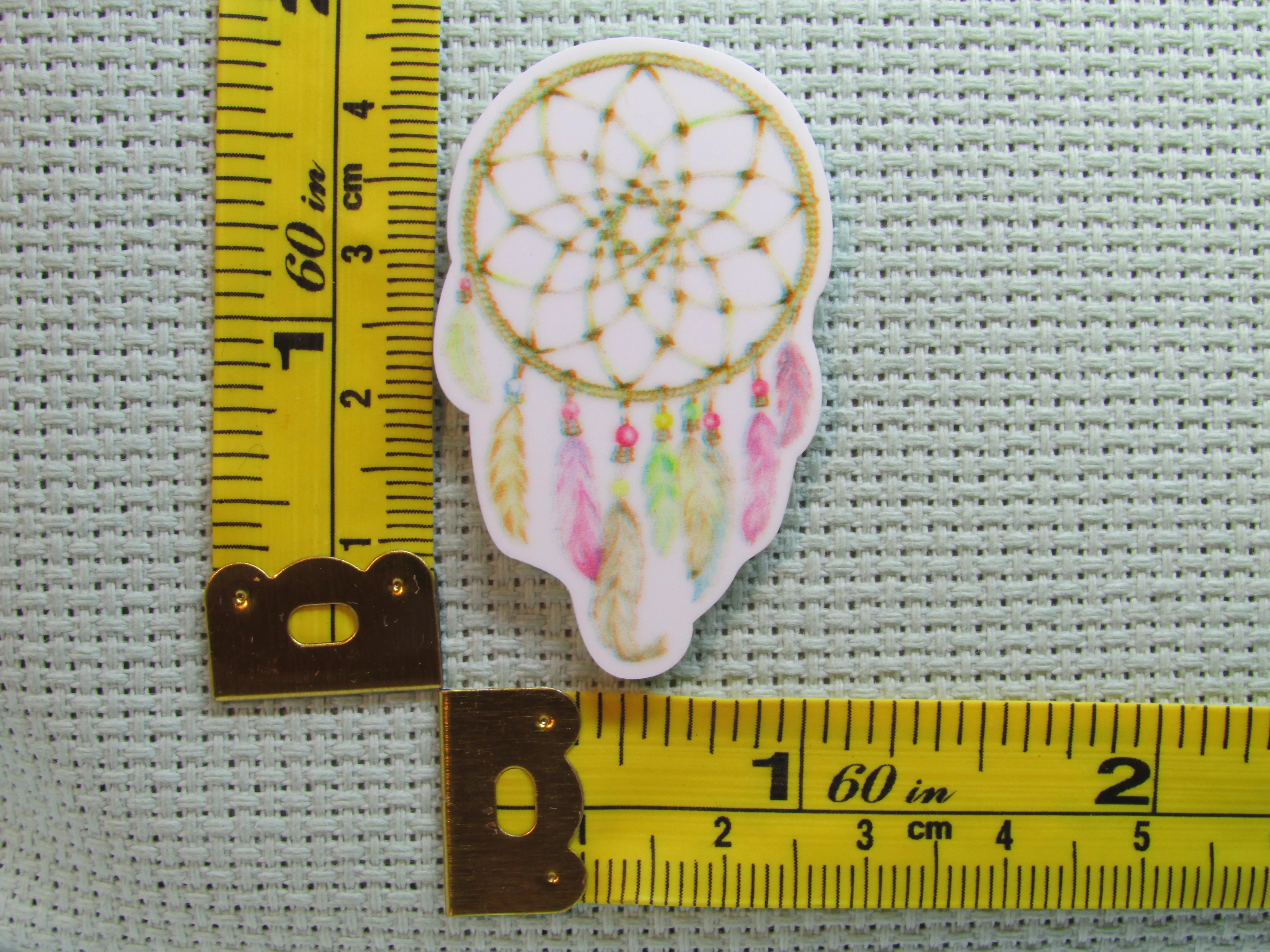 Beautiful Pink Dreamcatcher Needle Minder, Cover Minder, Magnet