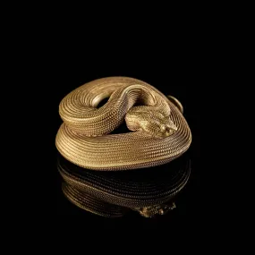 Brass Viper Bottle Opener