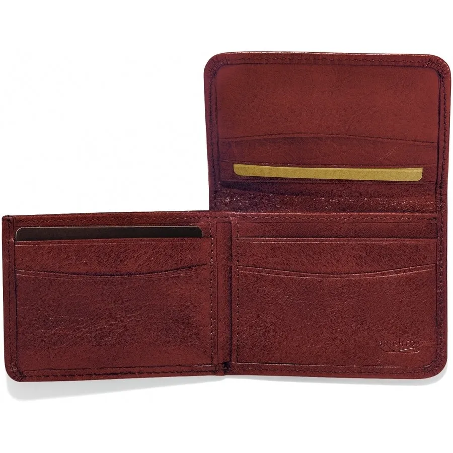Brighton Carnegie Flip Wallet Black 89513 Brown 89548 FW23