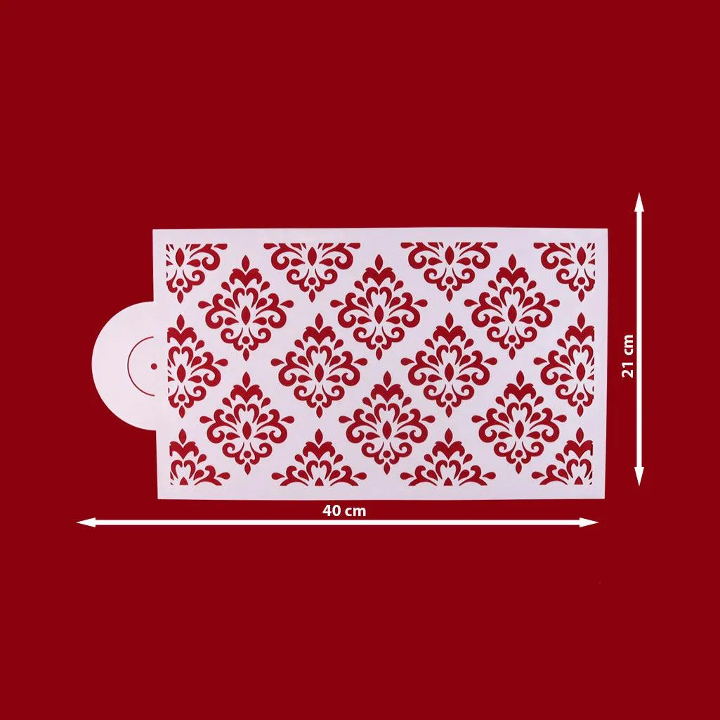 Cake Stencil Design #04