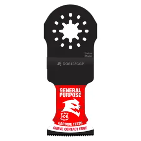 Diablo 1-1/4" AMPED Demo Demon Starlock Carbide Oscillating Blades for General Purpose Cuts - 3/Pack