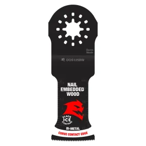 Diablo 1-1/4" Demo Demon Starlock Bi-Metal Oscillating Blades for Nail-Embedded Wood - 3/Pack