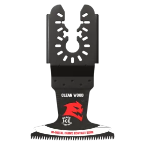 Diablo 2-1/2" Demo Demon Universal Fit Bi-Metal Oscillating Blades for Clean Wood - 3/Pack