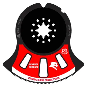 Diablo 3-1/8" AMPED Demo Demon Starlock Carbide Oscillating Blade for General Purpose Cuts