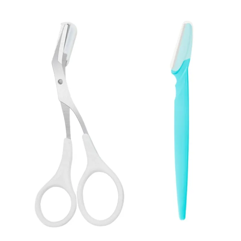 Eyebrow Trimmer Scissor Beauty Products