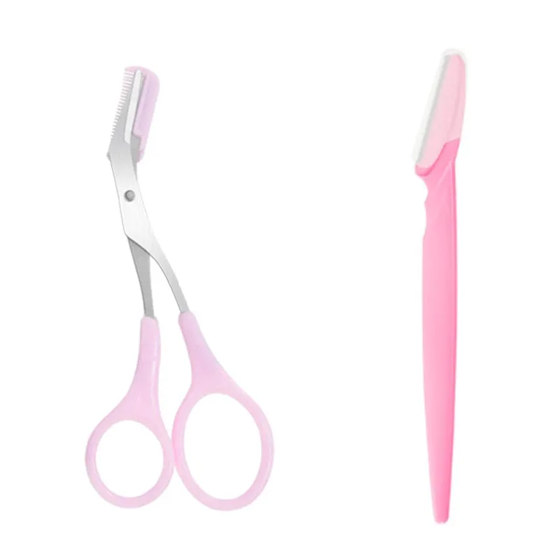 Eyebrow Trimmer Scissor Beauty Products