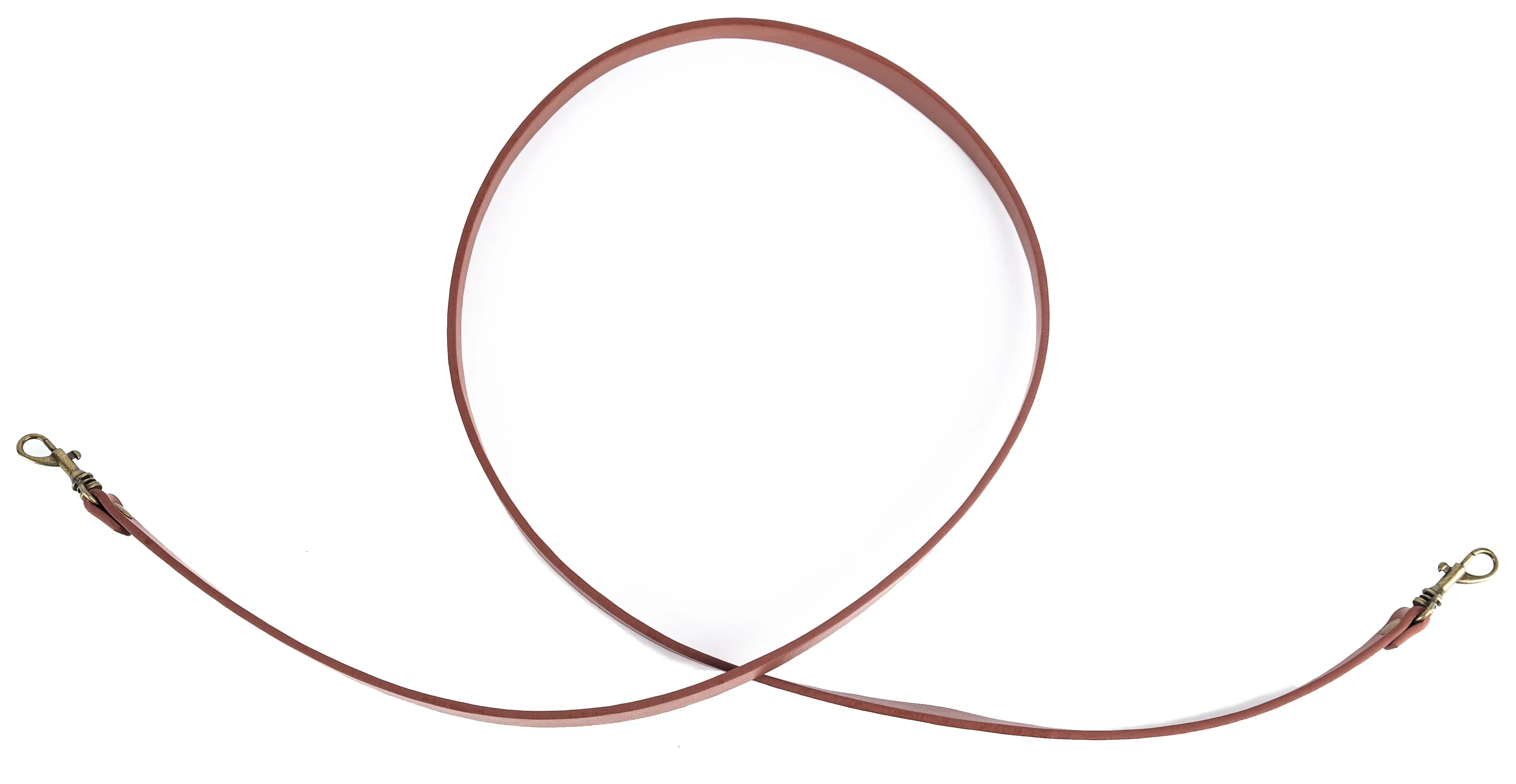 Faux Leather Handle with Hardware