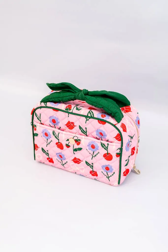 Getaway Toiletry Bag, Cherry Lips