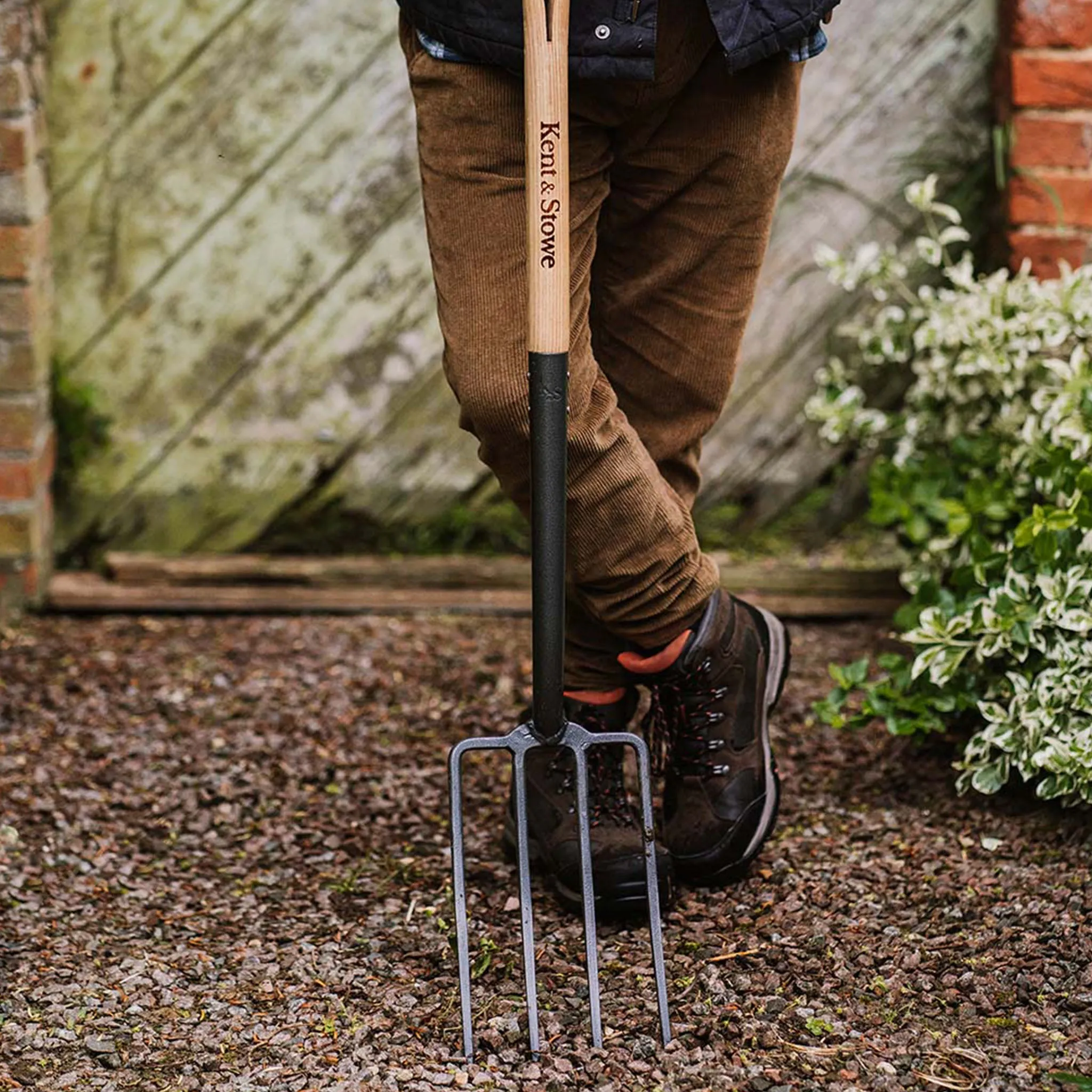 Kent & Stowe Carbon Steel Digging Fork