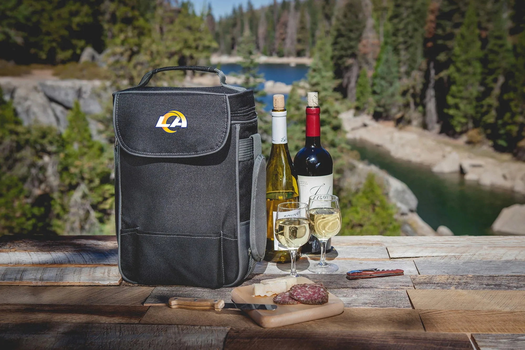 Los Angeles Rams - Duet Wine & Cheese Tote