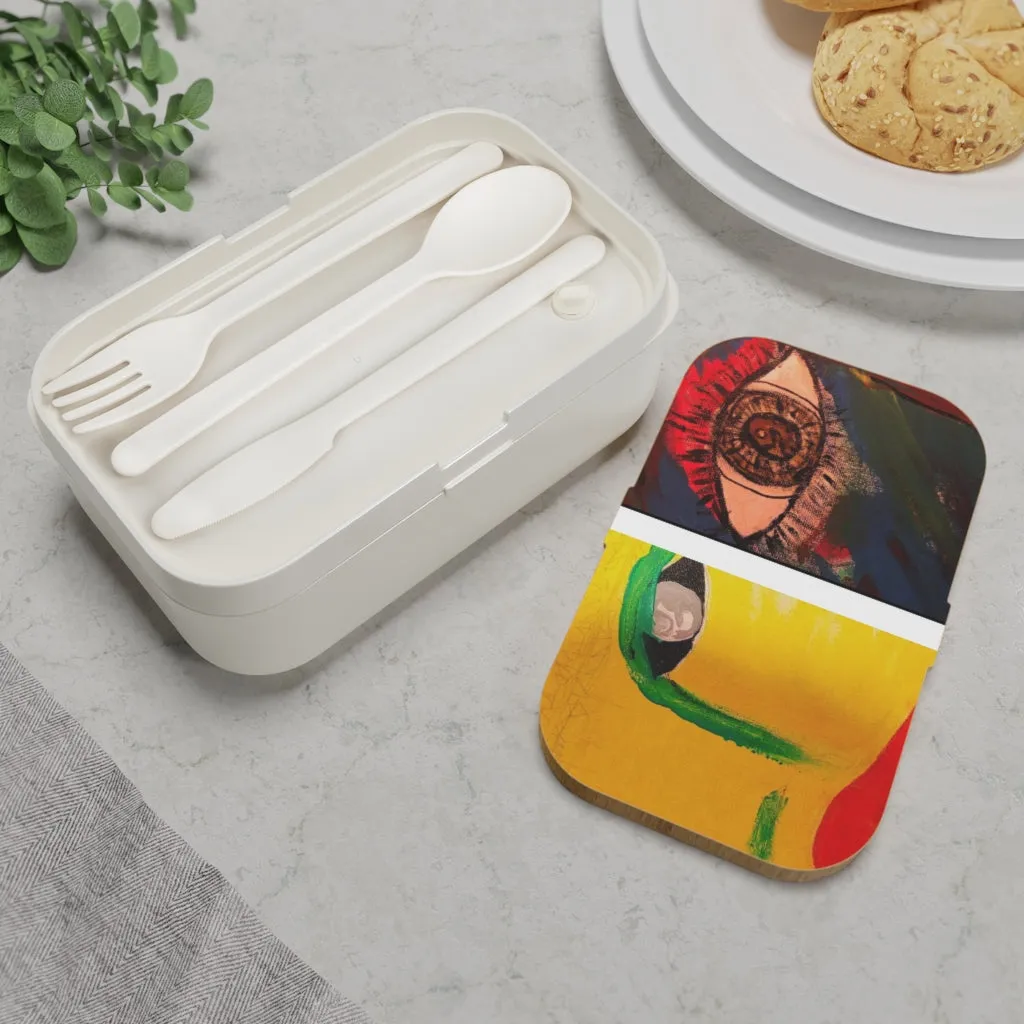 Lunch Box  AL BLUE DESIGNED ART