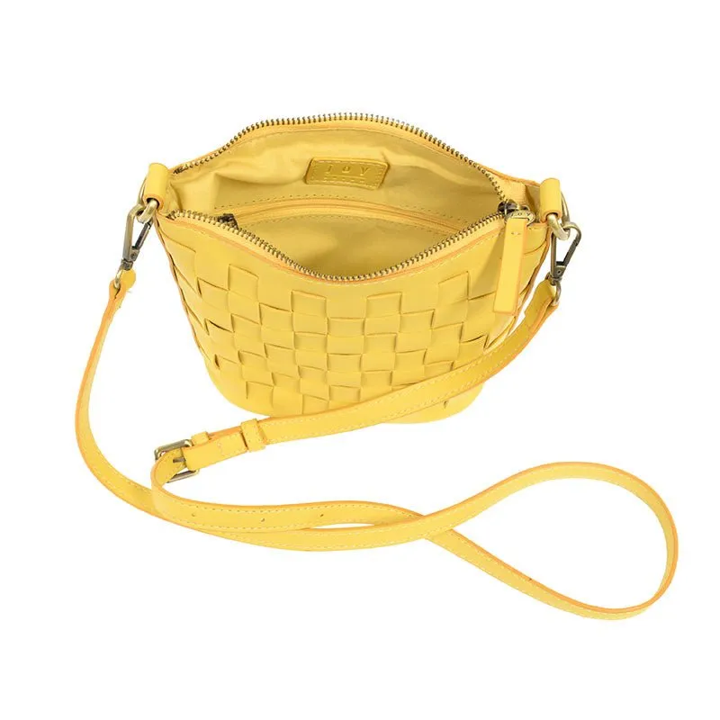 Macie Woven Crossbody Purse