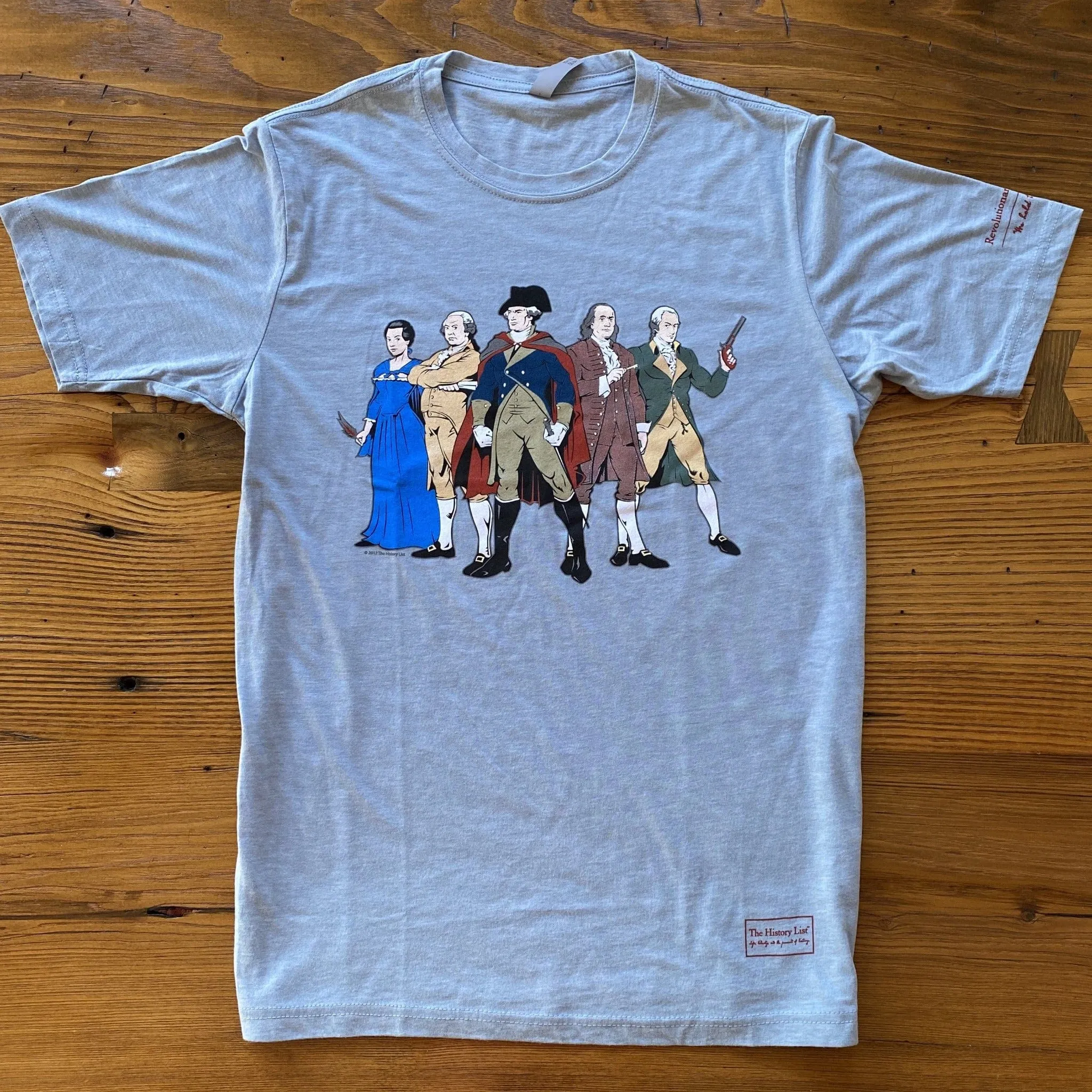 "Revolutionary Superheroes" with George Washington T-Shirt