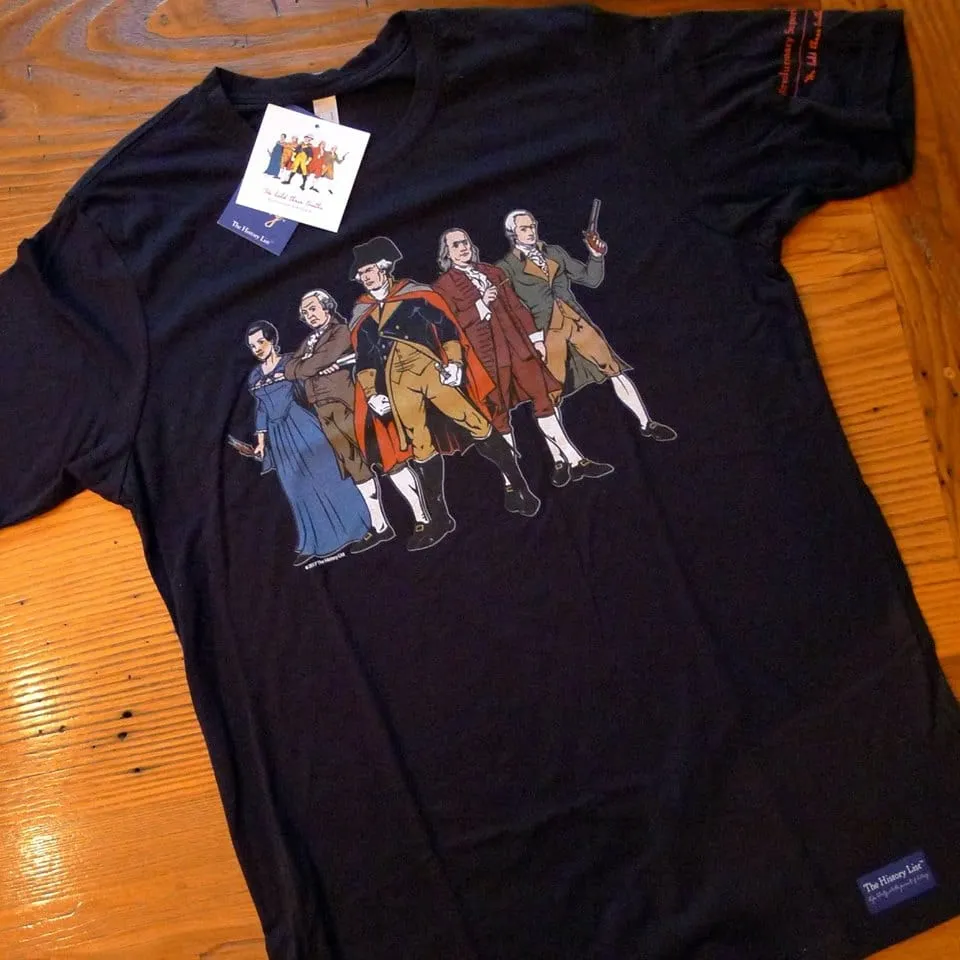 "Revolutionary Superheroes" with George Washington T-Shirt