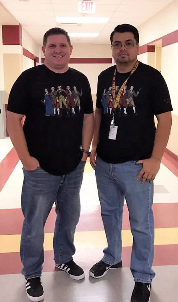 "Revolutionary Superheroes" with George Washington T-Shirt