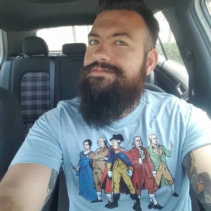 "Revolutionary Superheroes" with George Washington T-Shirt