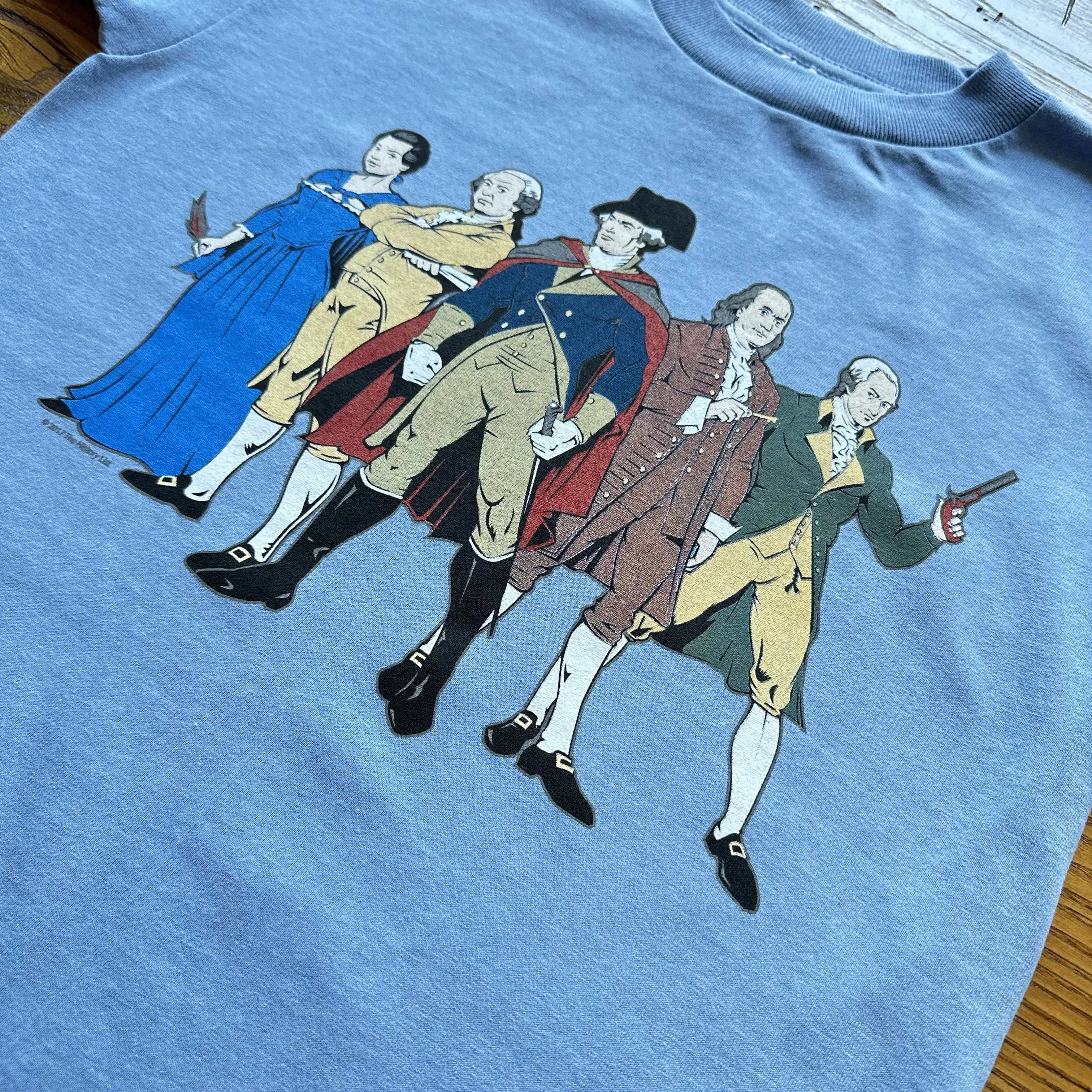 "Revolutionary Superheroes" with George Washington T-Shirt