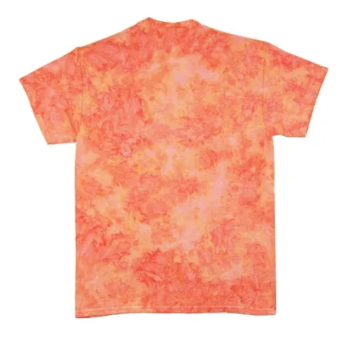 Tie Dye Short Sleeve Tee - Coral Coolness