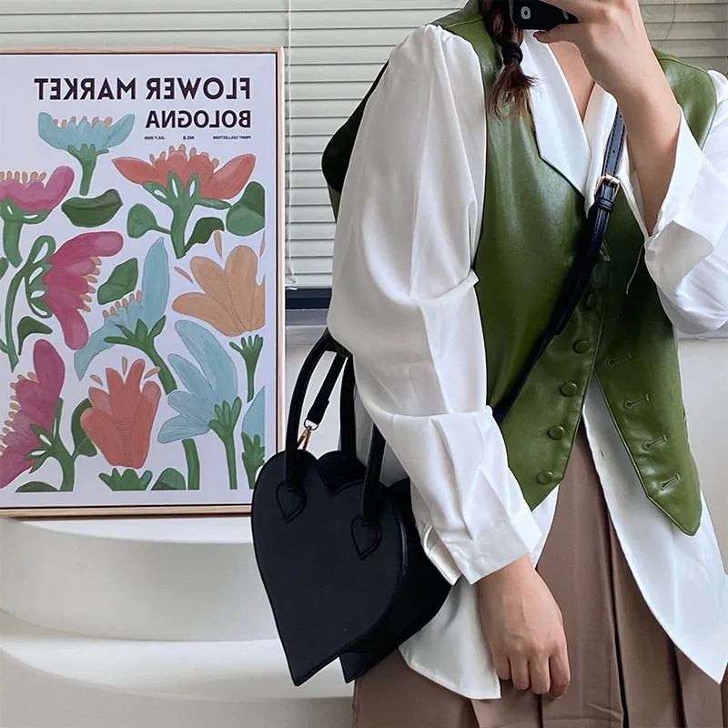 Uniwim Black Heart Vintage Bag