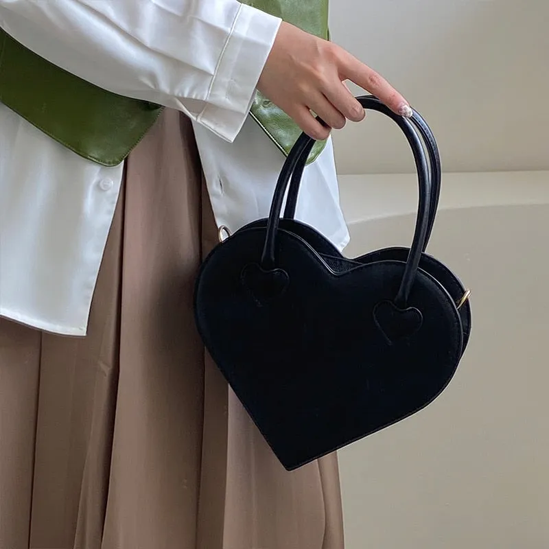 Uniwim Black Heart Vintage Bag