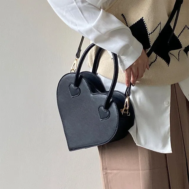 Uniwim Black Heart Vintage Bag