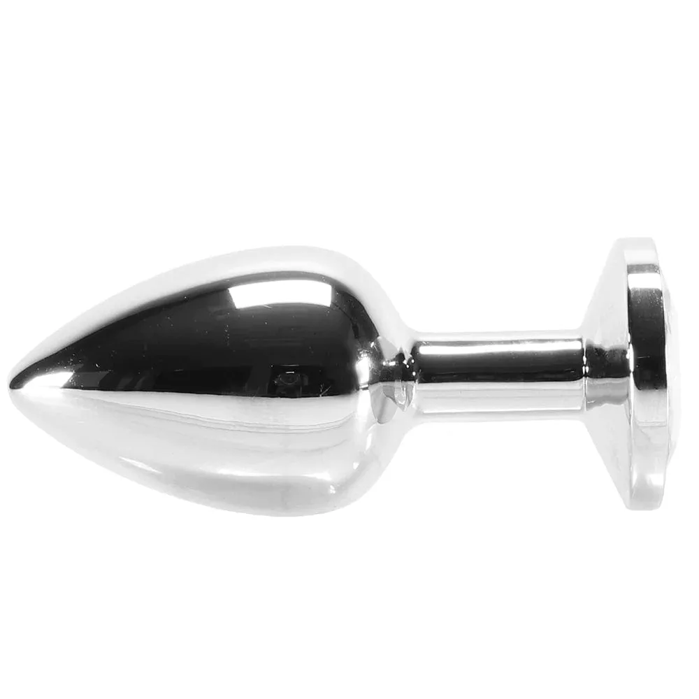 XR Brands Master Series Lucent Steel Anal Plug