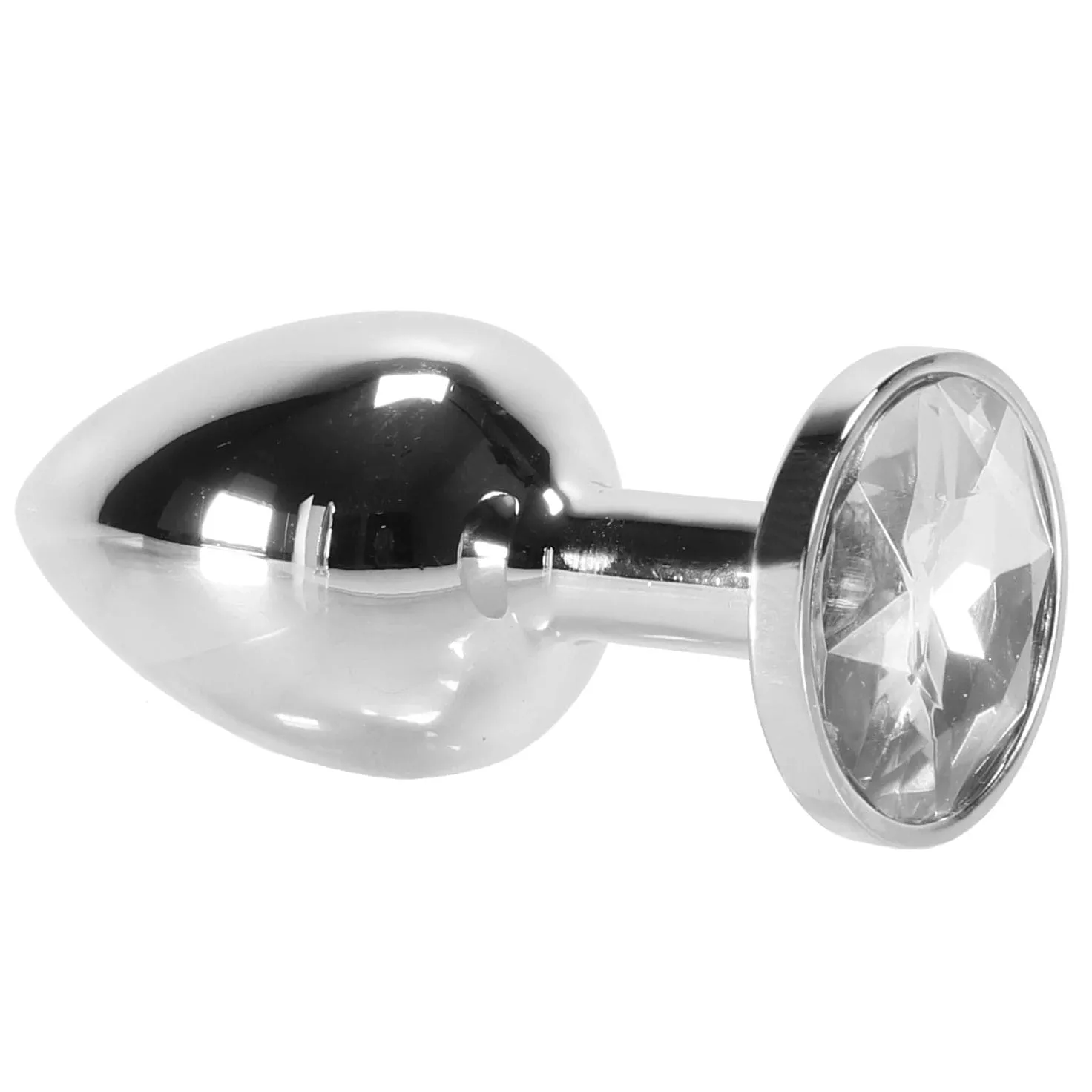 XR Brands Master Series Lucent Steel Anal Plug